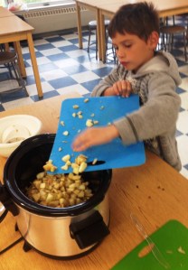bf-anthony making apple sauce
